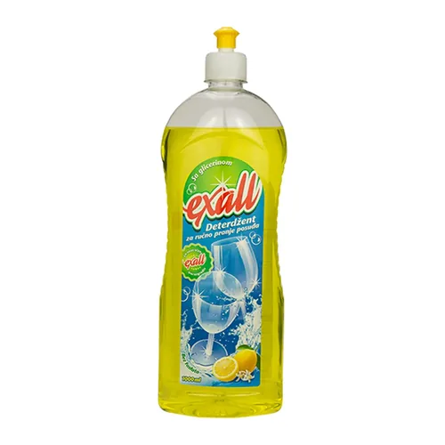 Deterdžent za posuđe Limun 1000 ml – Exall